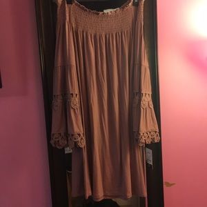 Off the shoulder dress